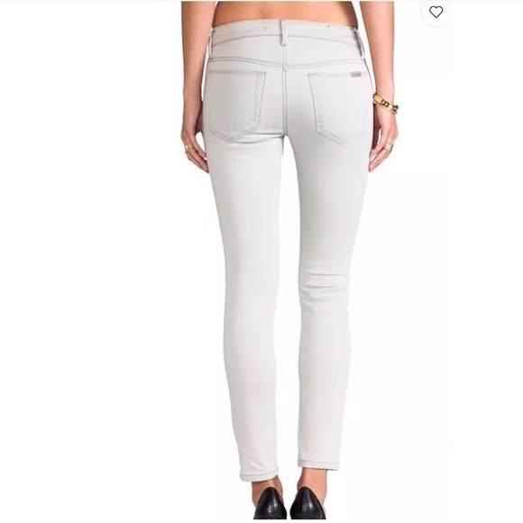 JOES JEANS Skinny Ankle Denim Isis Gray Grey Slim Low Rise Designer Neutral - Picture 5 of 8
